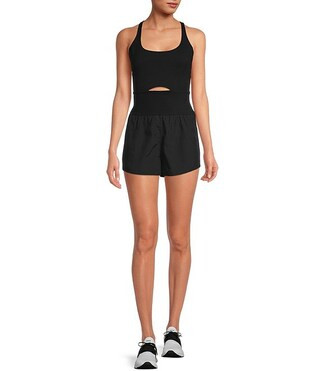 Free People FP Movement Righteous Runsie One Piece Romper | Dillard's | Dillard's