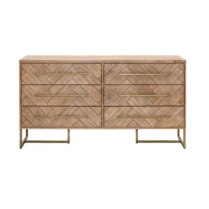 Derwent 6 Drawer Double Dresser | Wayfair North America