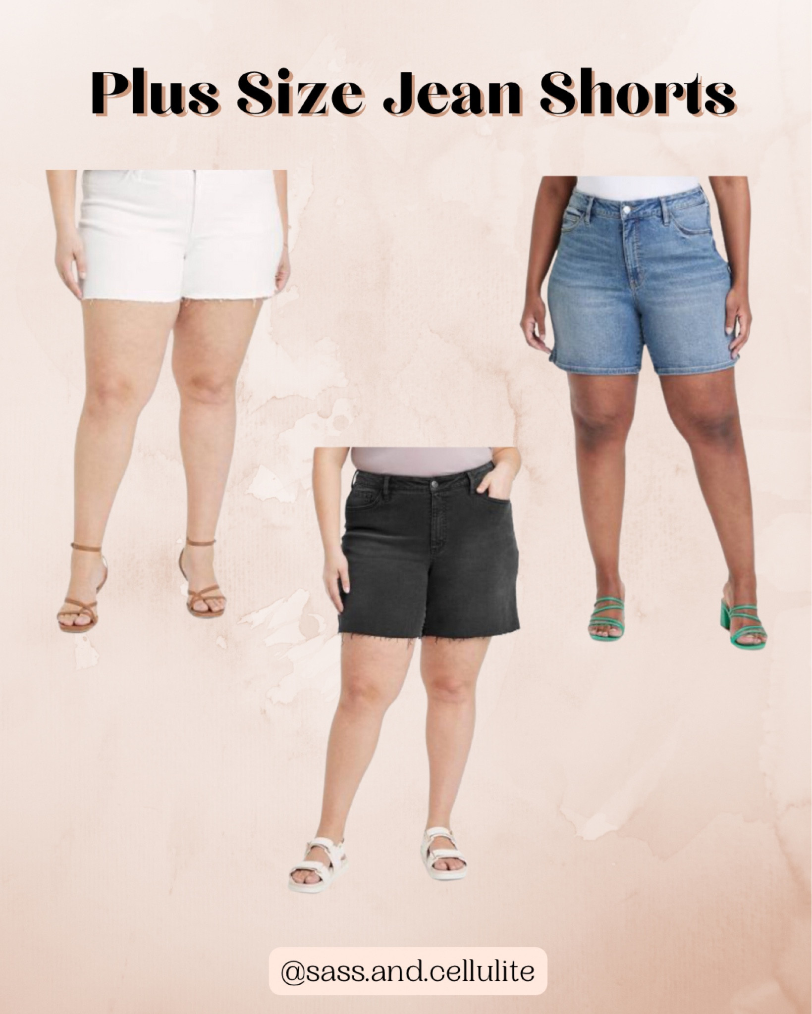 My favorite Jean shorts as a size 16✨ 

#LTKcurves #LTKunder50