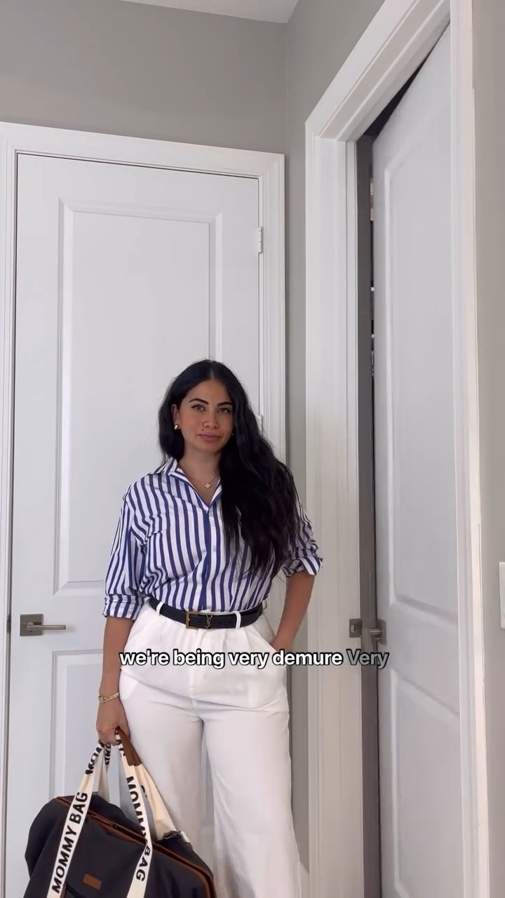 Very demure, very cutesy, very mindful ✨ 

#postpartum #grwm

#LTKStyleTip