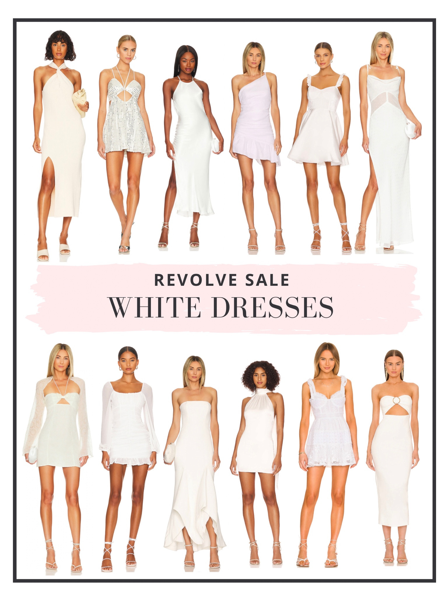Revolve sale white dress for the bride 🤍✨ 

bridal looks, bride, white dresses, rehearsal dinner dress, bridal shower dress, bachelorette party dress, white dress

#LTKwedding #LTKsalealert