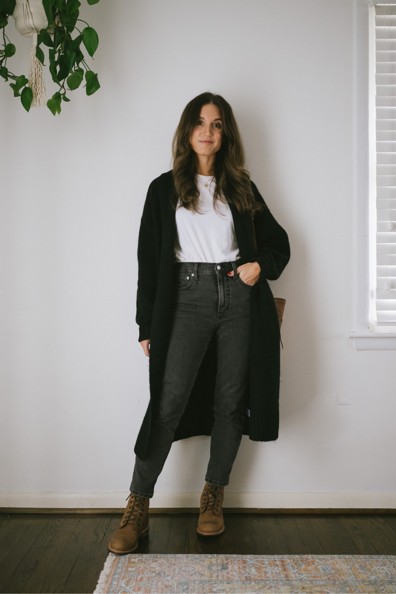 Tuesday’s Outfit 11/15

Everlane tee, size up for a looser fit. Target sweater coat, firs TTS, wearing the XS. Madewell Perfect Vintage Jean; I size down in this style. Wearing the petite 24. Nisolo boots, gifted. I sized up a half size to wear with chunky socks. Able bag  

#LTKfit #LTKSeasonal