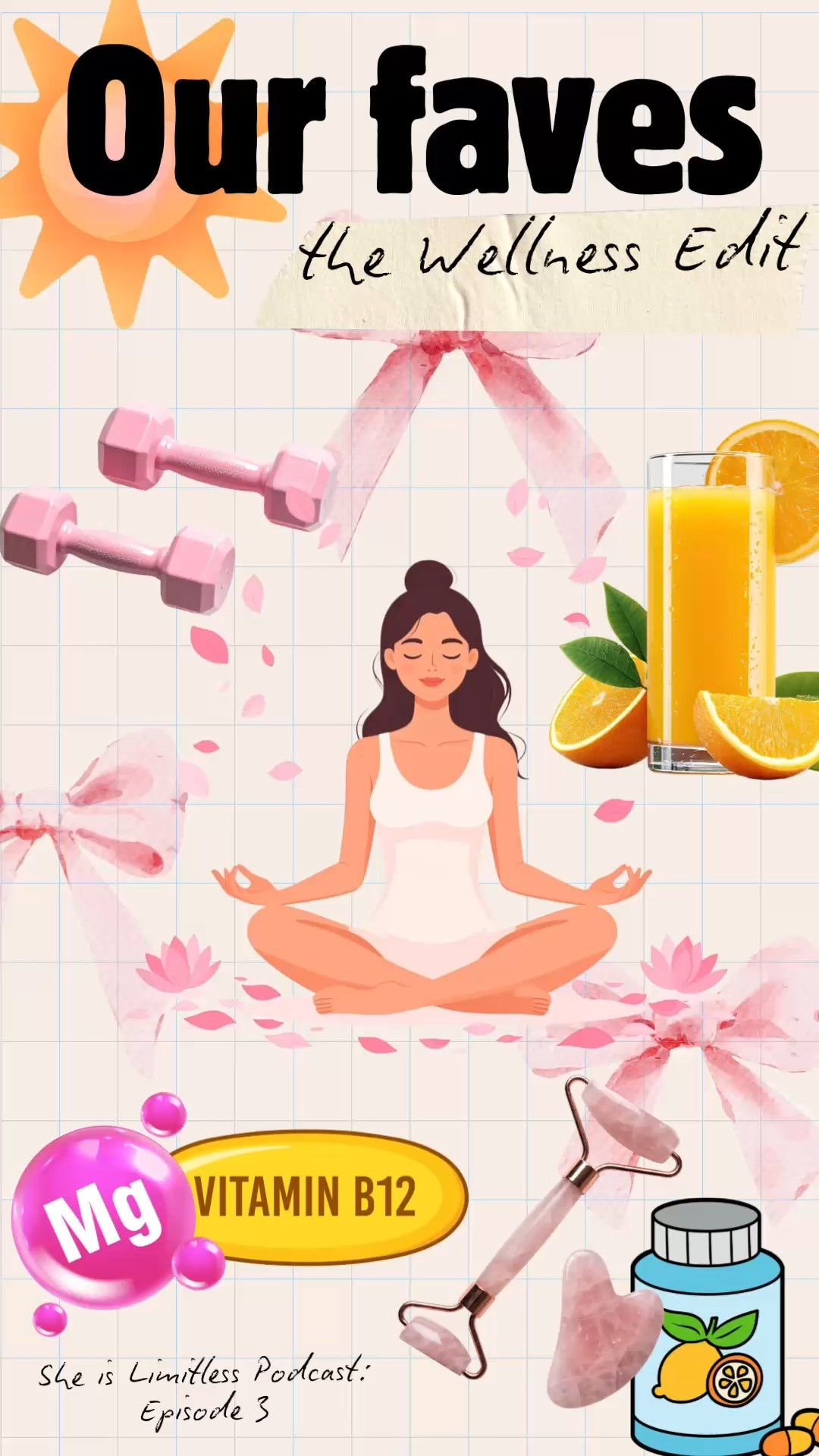 As discussed on She is Limitless Podcast Episode 3 here are some of our favorite wellness products & supplements; it can be overwhelming to know where to start, but these brands and products are some of our tried and true, and set the foundation for our wellness routine! However, we’re also trying some new things this year like the vibration plate and Oura ring! 
#LTKwellness #LTKsupplements #LTKcrunchy #LTKscrunchy #LTKnaturalproducts #LTKselfcare