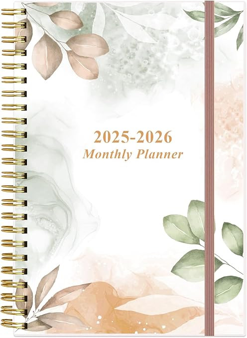 2025-2026 Monthly Planner - October 2025 - December 2026, Two Pages Per Month, 18 Monthly Calenda... | Amazon (US)