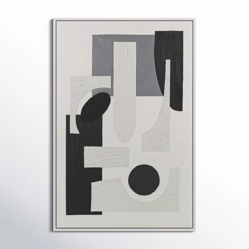 Edine Abstract On Canvas Graphic Art | Wayfair North America