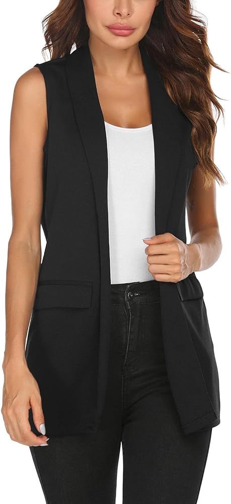 Black formal vest | Amazon (US)