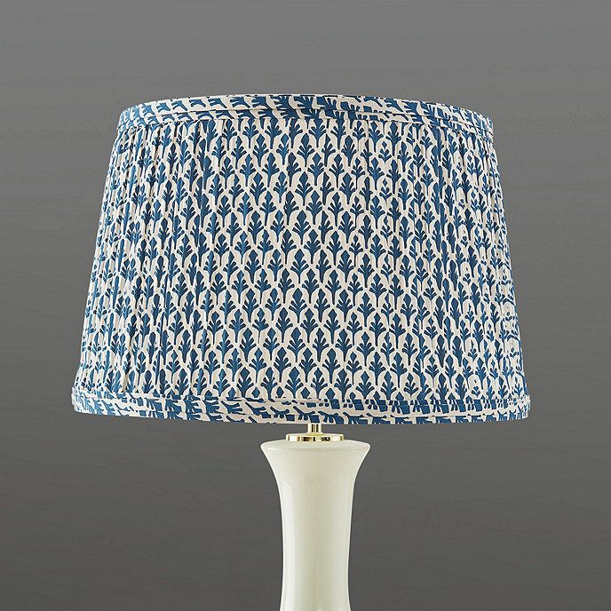 Leighton Pleated Floral Lamp Shade | Ballard Designs, Inc.