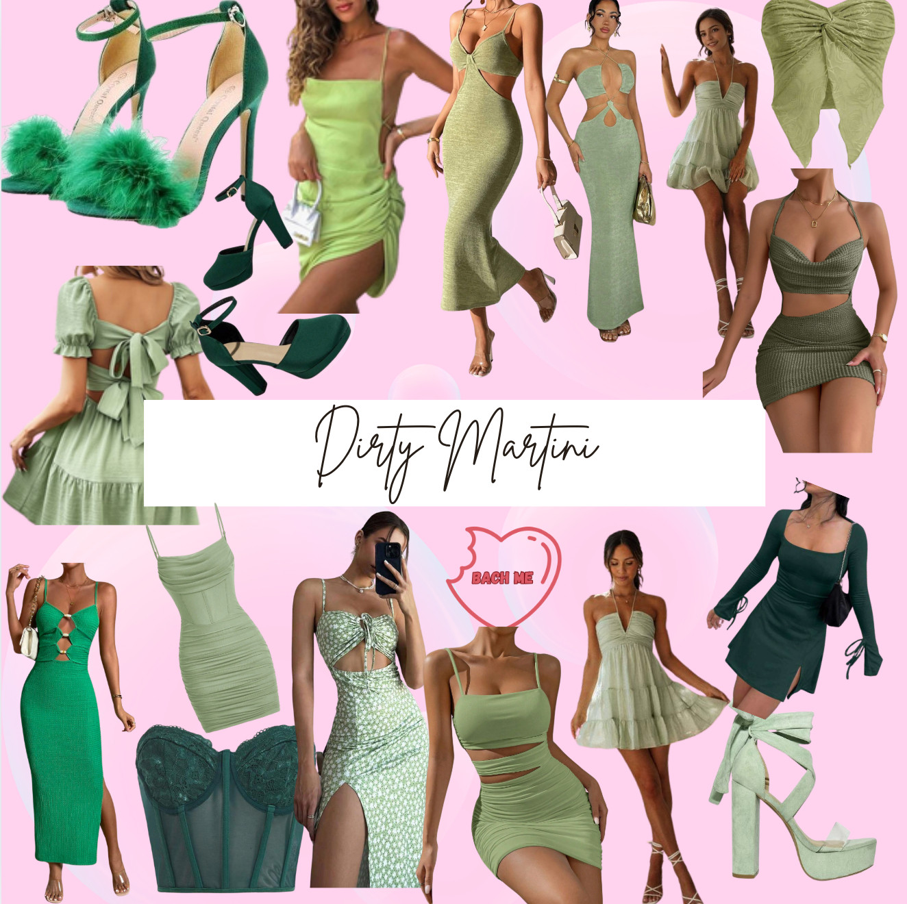 Dirty Martini Social Club! Get the girls what they need with our Dirty Martini mood board. 

 

#LTKStyleTip #LTKShoeCrush #LTKWedding