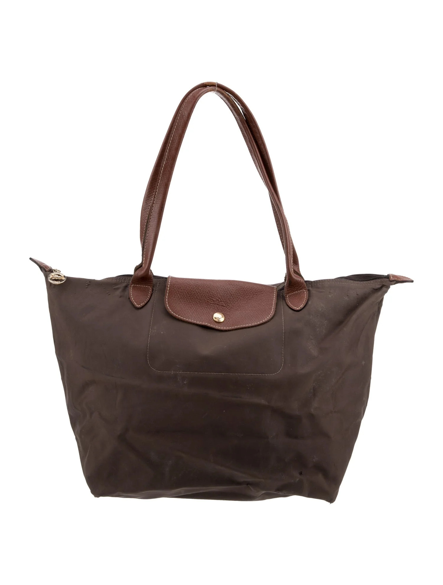 Longchamp Nylon Tote - Brown Totes, Handbags - WL894454 | The RealReal | The RealReal