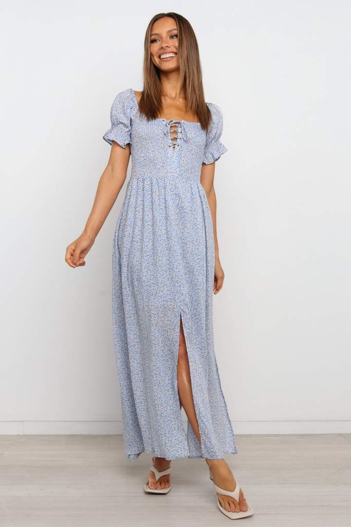 Monars Dress - Blue | Petal & Pup (US)