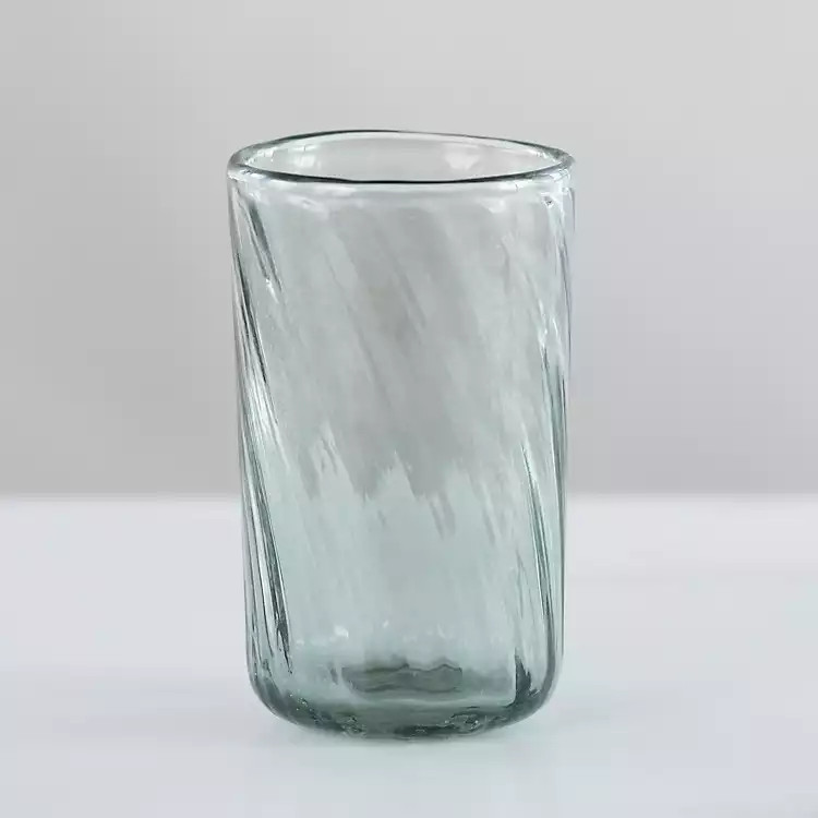 New! Green Twist Highball Glass | Kirkland's Home