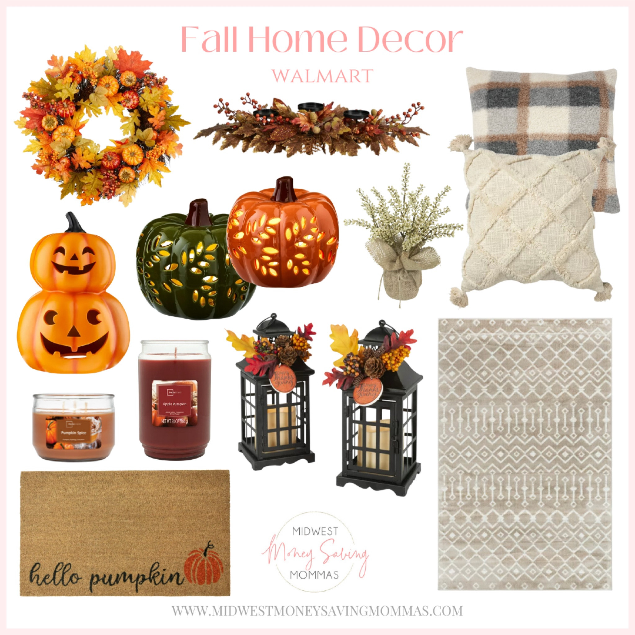 Fall Home Decor 

Fall decor  porch decor  wreath  rug  throw pillows  pumpkins  home 

#LTKSeasonal #LTKstyletip #LTKhome
