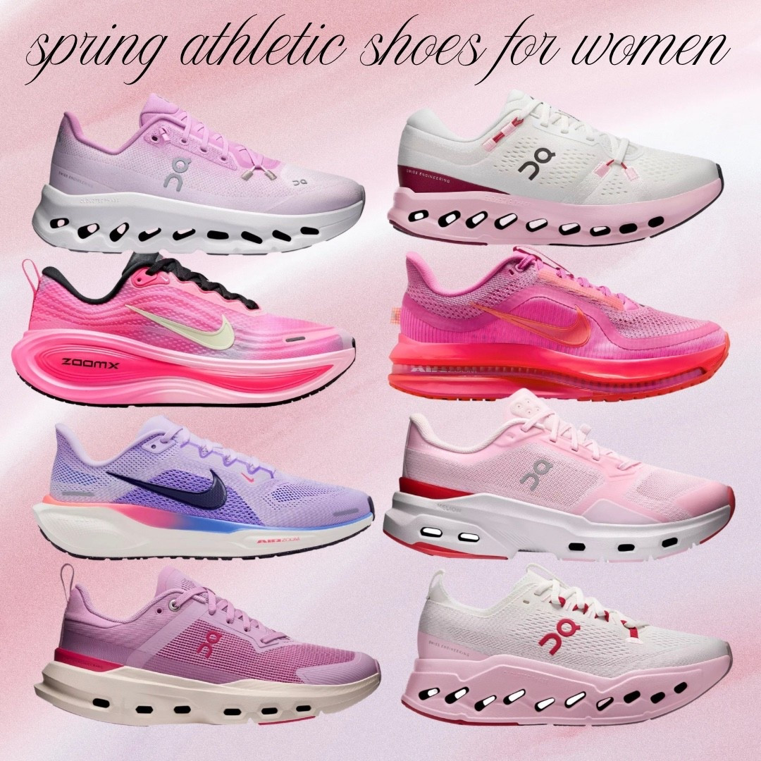 Nike and on cloud in pink! New shoes for spring #dickssporting #nike #oncloud #athletic #workout #running 

#LTKOver40 #LTKfitnessgoals #LTKActive