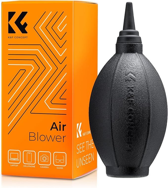 K&F Concept Air Blower, Dust Blower, Lens Blower for Digital, DSLR, SLR Cameras, Camera Lenses an... | Amazon (US)
