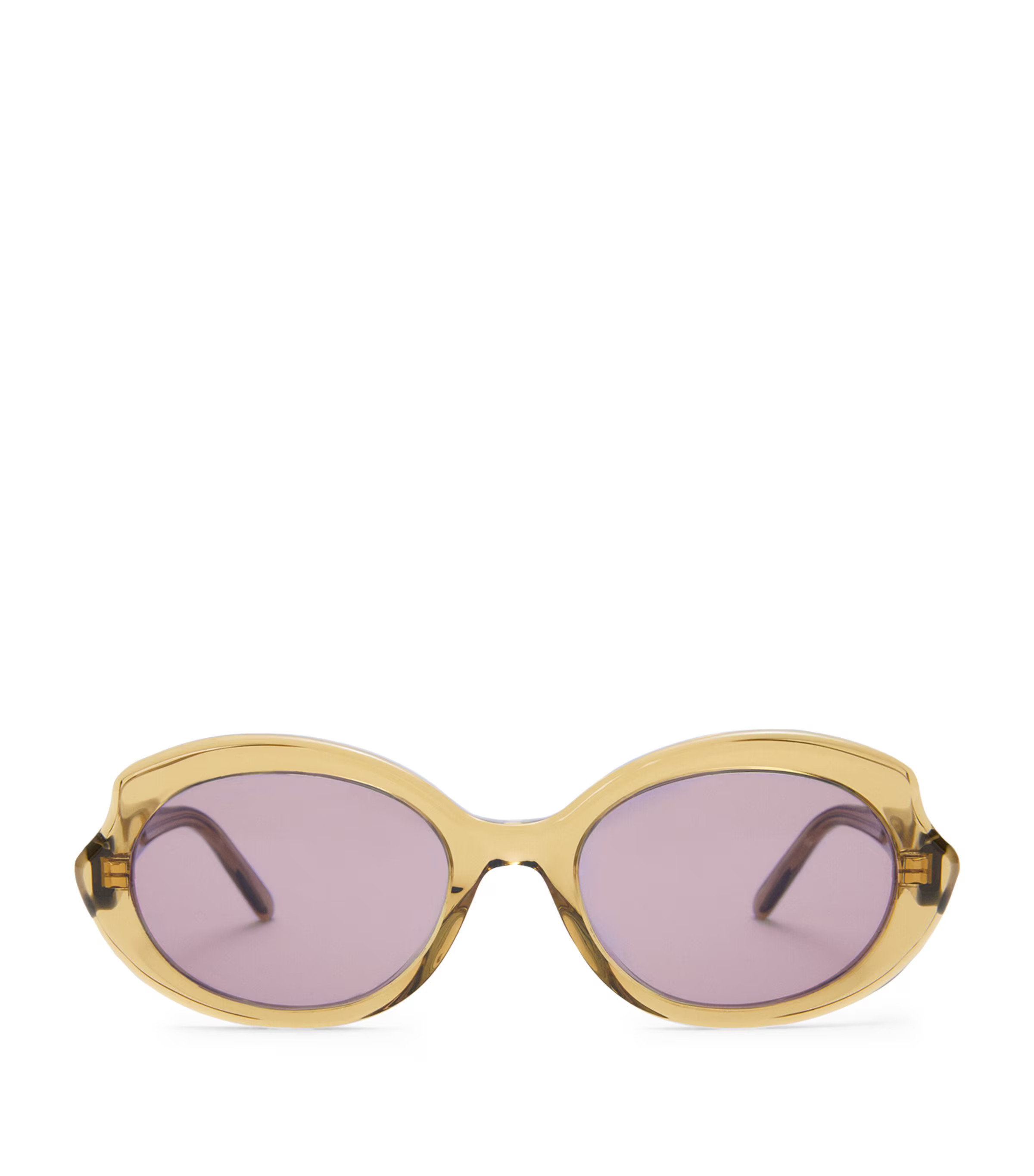 Loewe Acetate Mini Oval Slim Sunglasses | Harrods