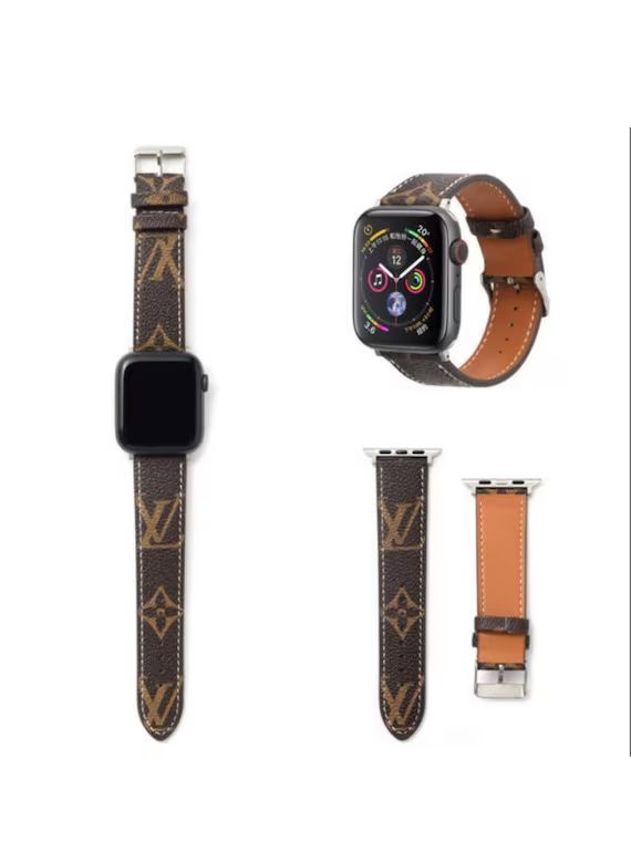 Apple Watch Band Leather for apple watch series 5 4 3 2 1 38/40mm 42/44mm | Etsy (US)