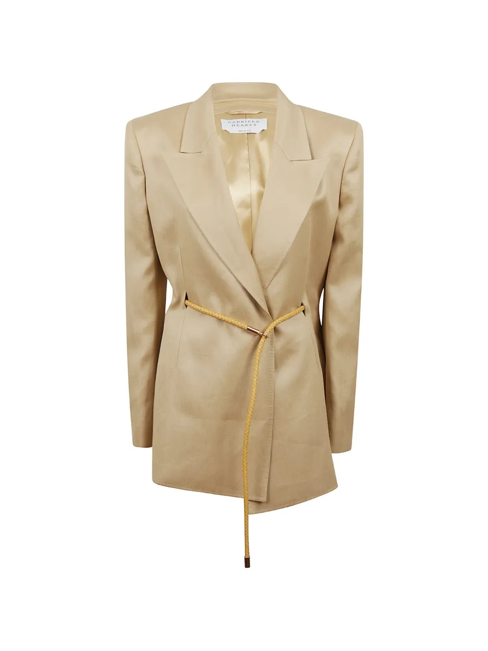 Gabriela Hearst Braided Jacket | Neutrals | FARFETCH | Farfetch Global