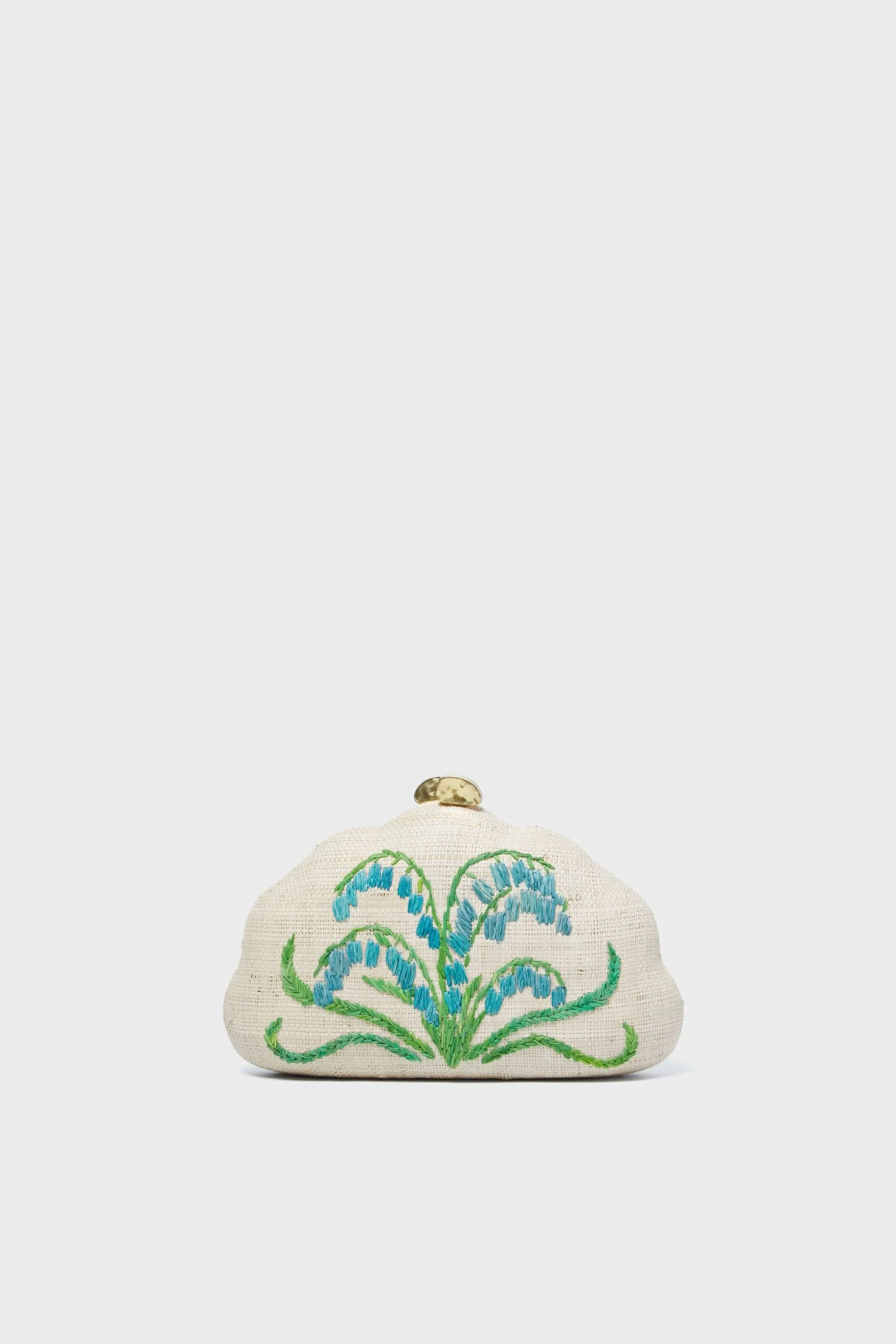 Natural Blue Bluebell Clutch | Tuckernuck (US)
