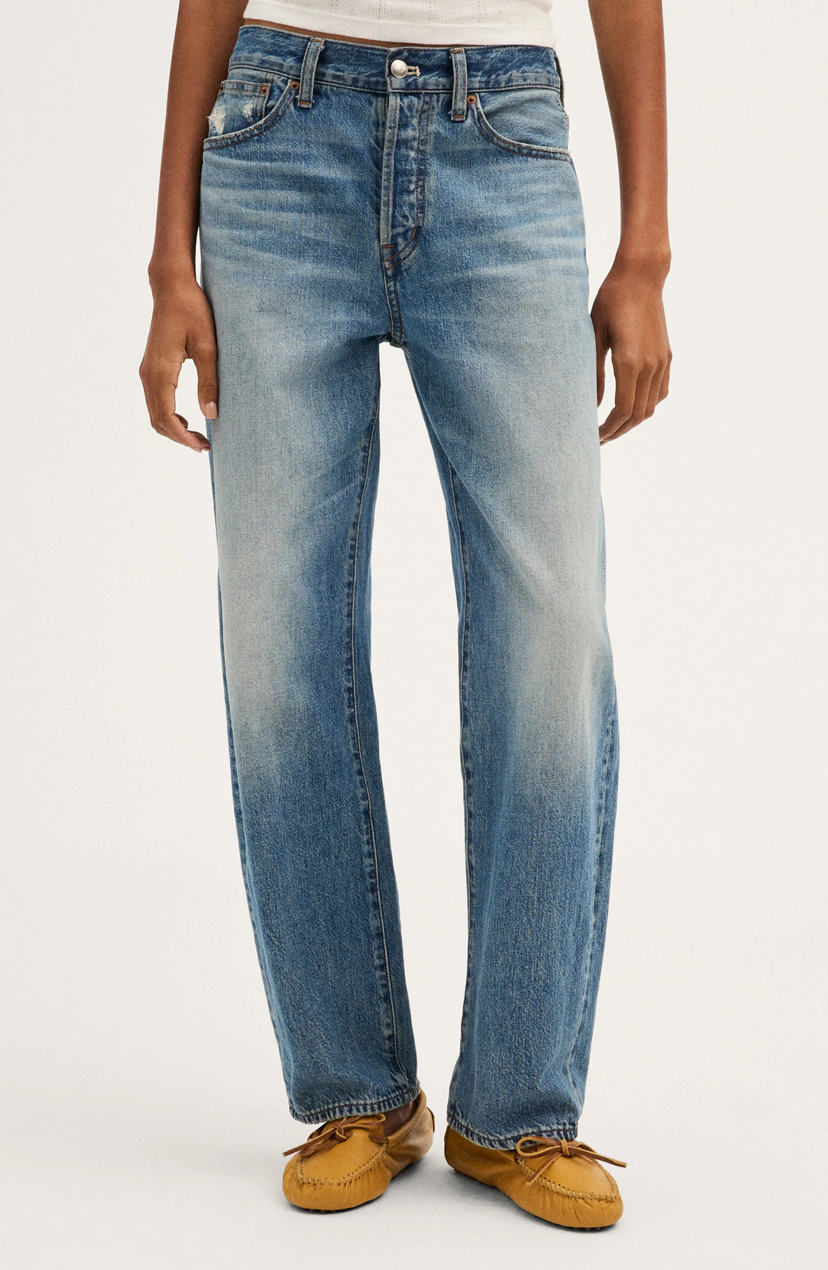 Madewell The Barrel Leg Jeans (Women) | Nordstrom | Nordstrom