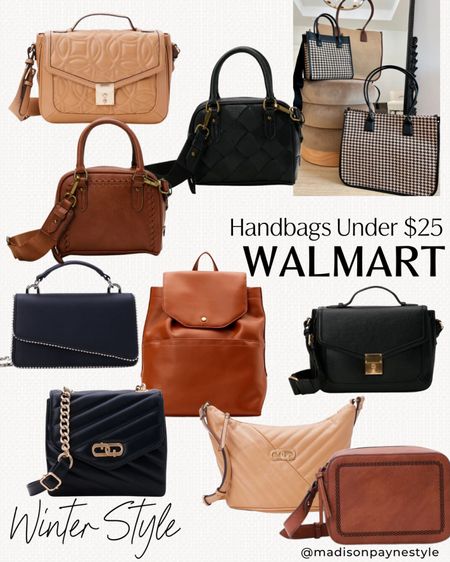 Walmart Handbags Under $25 👜 get the perfect handbag for winter 

Handbags, Walmart Handbag, Winter Handbag, Walmart Fashion, Madison Payne

#LTKitbag #LTKSeasonal #LTKfindsunder50