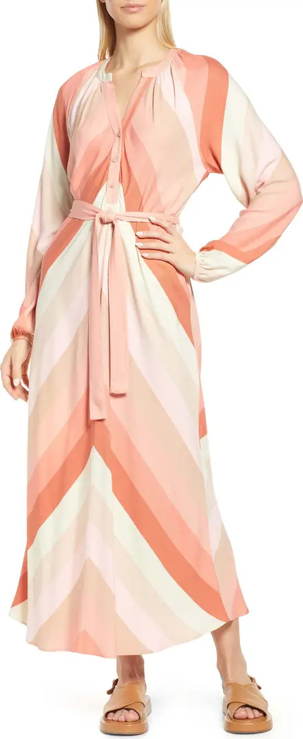 Stripe Long Sleeve Dress | Nordstrom