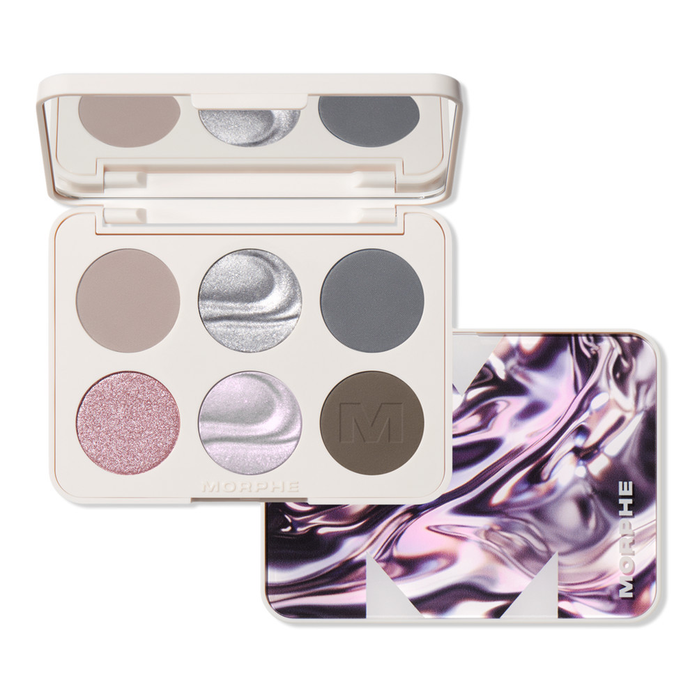 Morphe ChromaPlus 6-Pan Eyeshadow Palette - Cyber Chrome | Ulta