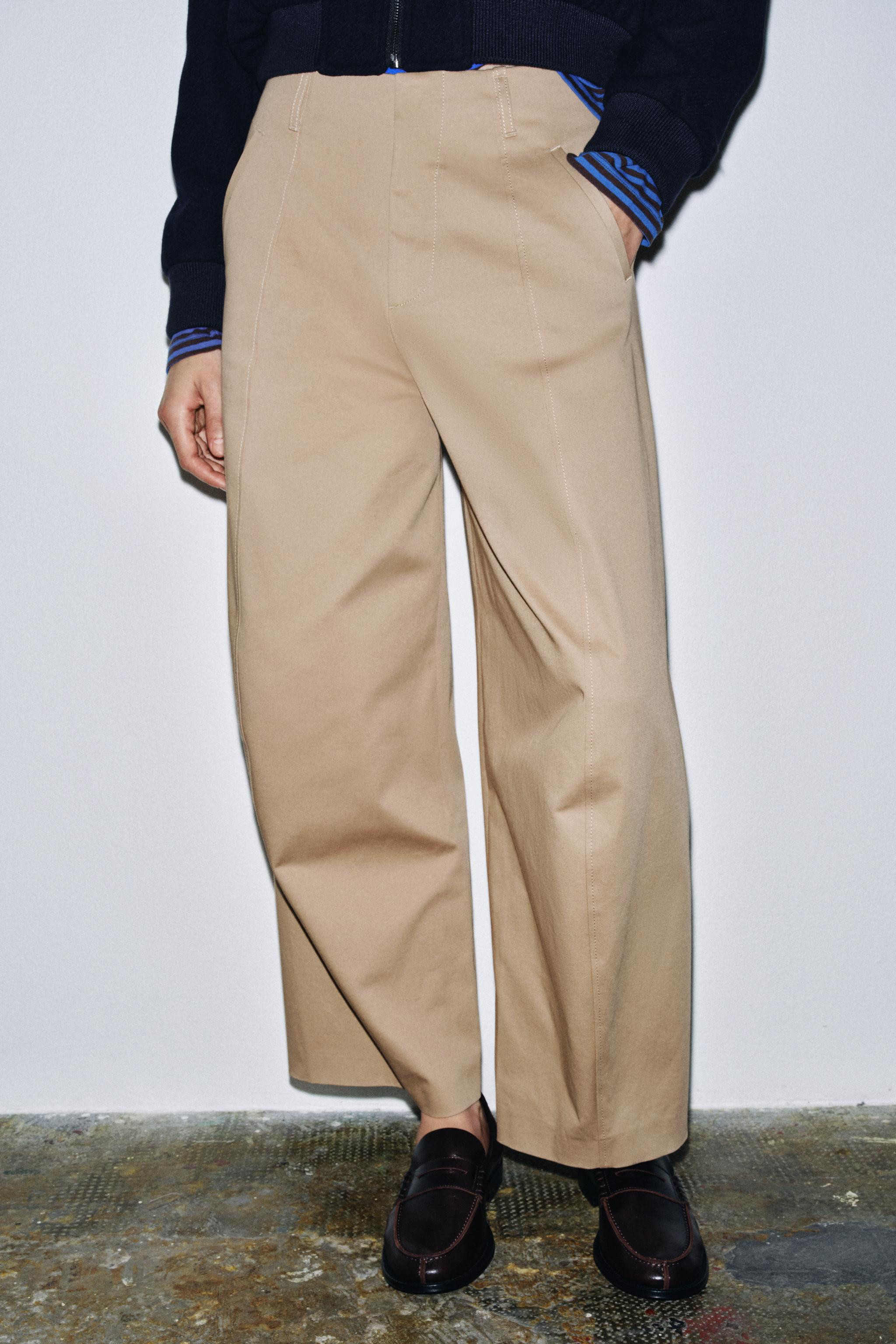 ZW COLLECTION CARROT TROUSERS | Zara US