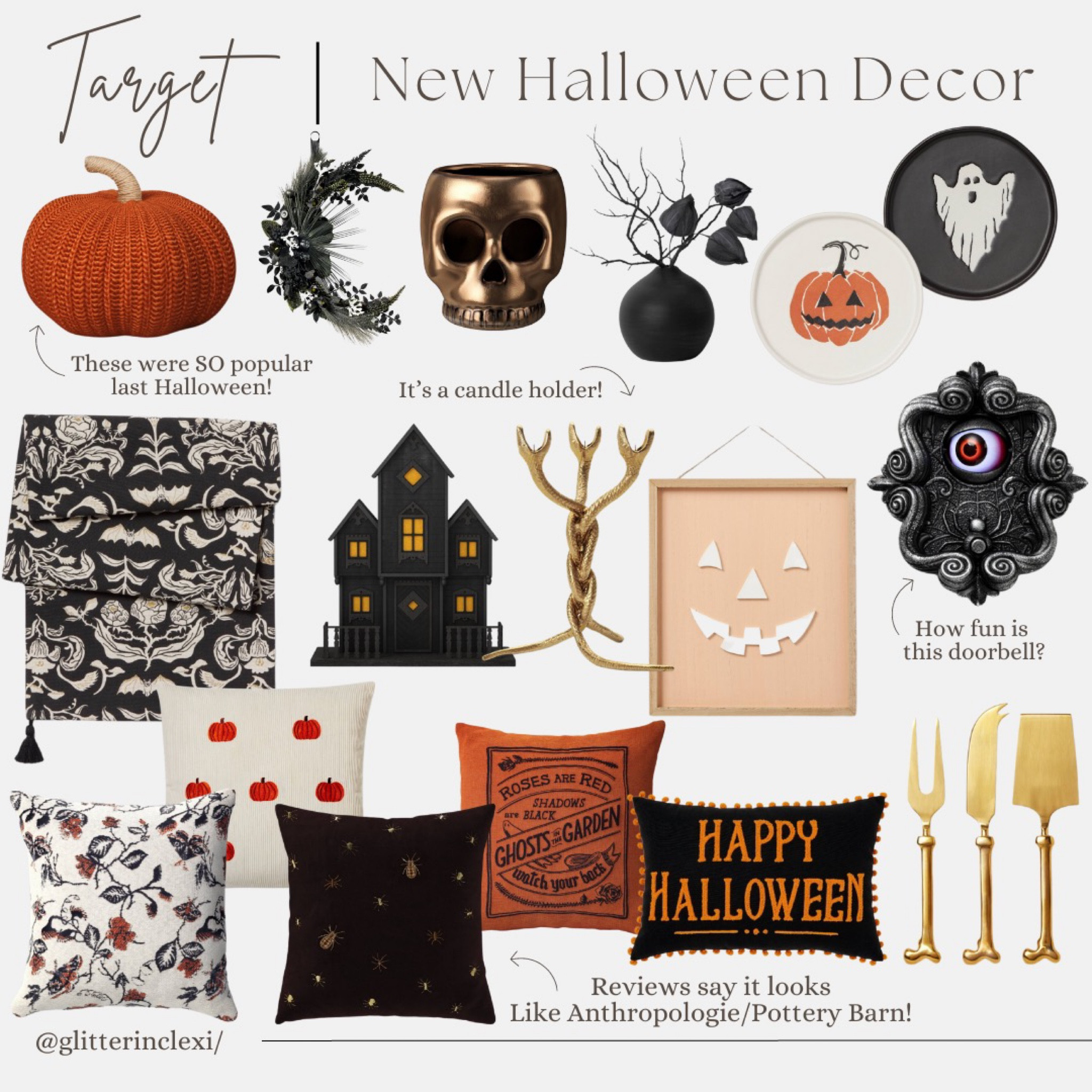 New Halloween decor from Target

#LTKstyletip #LTKSeasonal #LTKhome