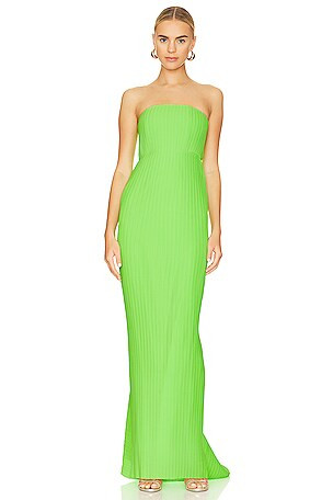 x REVOLVE Mikayla Gown in Sage | Revolve Clothing (Global)