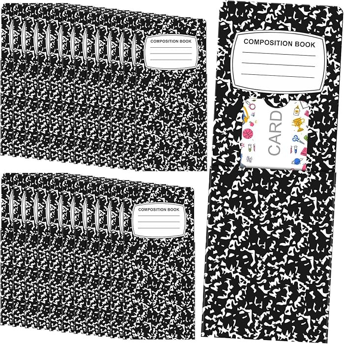 24 Pcs Teacher Gift Card Holder Notebook Coffee Money Sleeves Thank You Teacher Greeting Cards Bu... | Amazon (US)