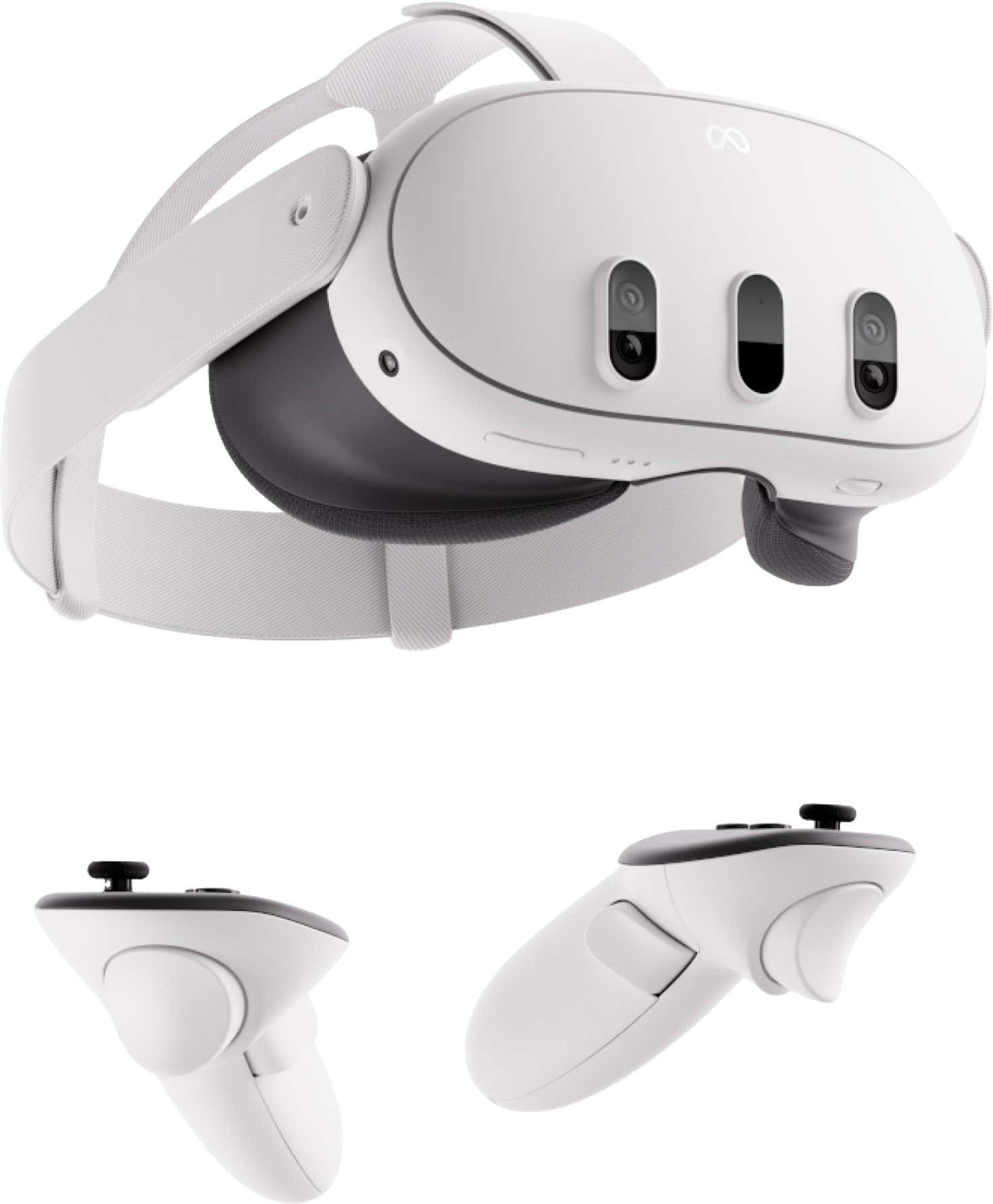 Meta - Quest 3 Breakthrough Mixed Reality - 512GB (Refurbished) - White | Best Buy U.S.