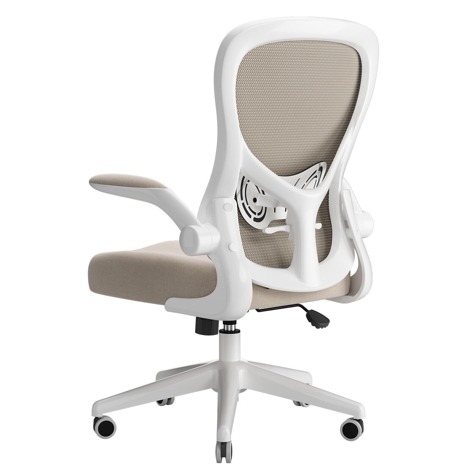 Office Chair Ergonomic Desk Chair, Office Desk Chairs with PU Silent Wheels, Mesh Computer Chair with Adjustable Lumbar Support | Bed Bath & Beyond