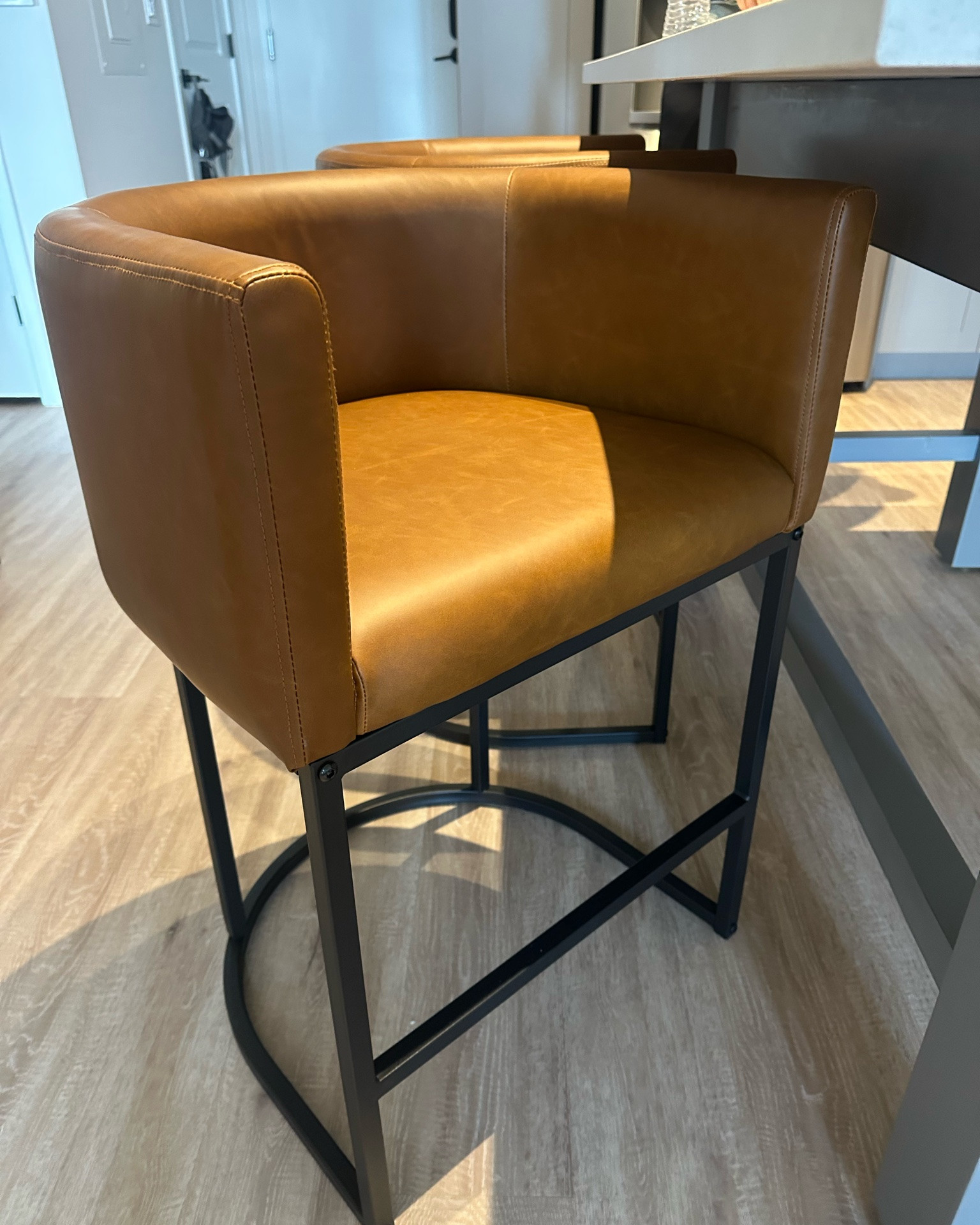 Designer look, Amazon price. 🤎 These counter stools were so easy to assemble, feel sturdy, and look far more expensive than they actually are. Used these in my client’s apartment and I’m obsessed.

#LTKSaleAlert #LTKHome #LTKstorytime