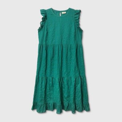 Women's Ruffle Sleeveless Tiered Dress - Universal Thread™ (Regular & Plus) | Target
