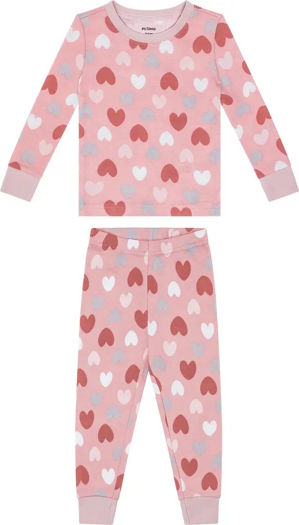 Heart Print Pajama Set | Nordstrom Rack