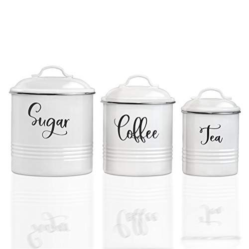 Home Acre Designs Canister Sets for Kitchen Counter-Modern Farmhouse Kitchen Decor-Rustic Kitchen... | Walmart (US)