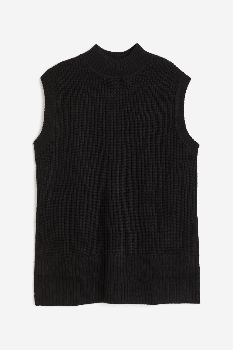 Rib-knit sweater vest | H&M (UK, MY, IN, SG, PH, TW, HK)