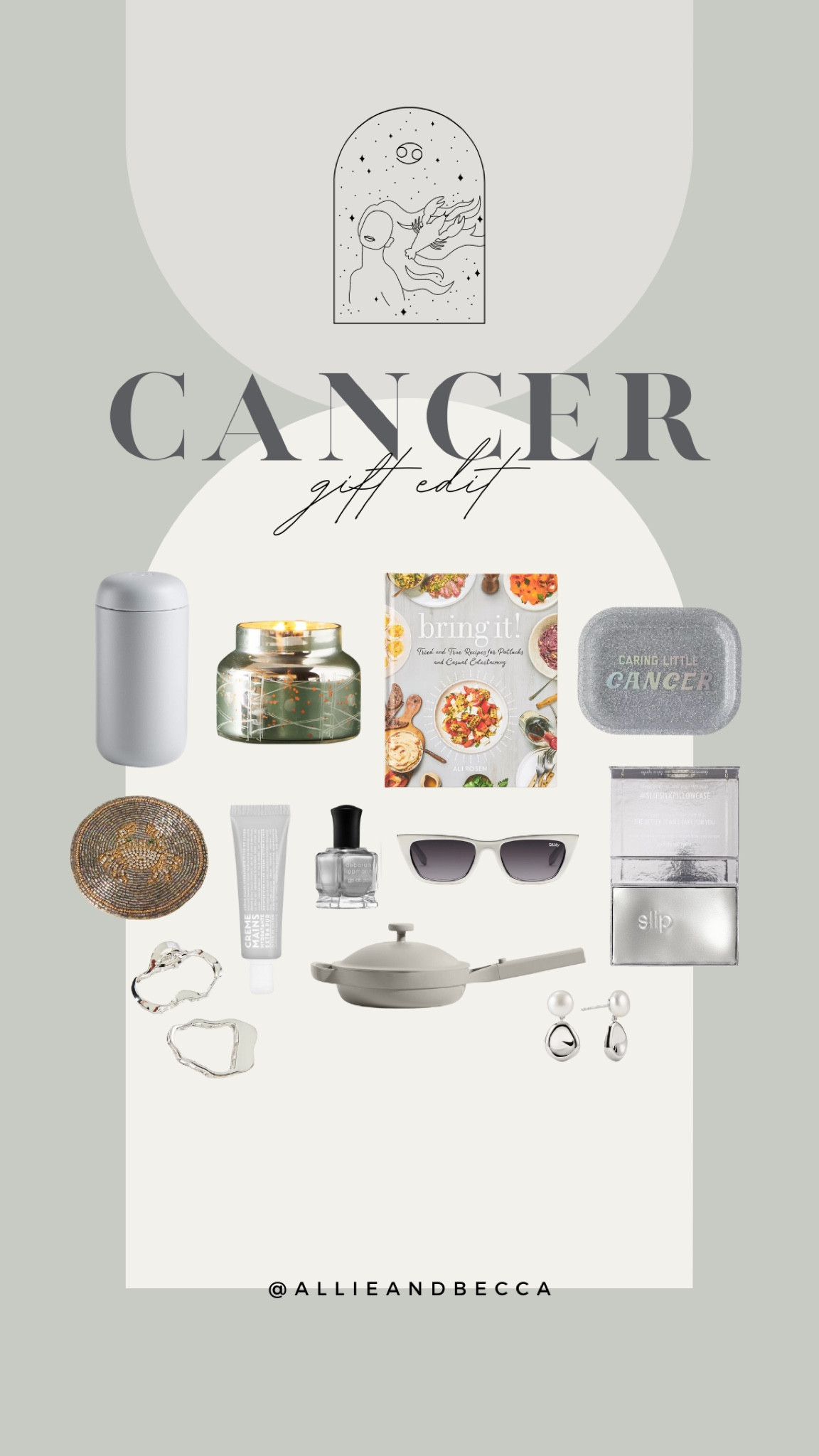 Cancer gift box / silver gifts / diy gift box / gifts for Cancer / small gifts / astrology gifts / cancer gifts 

#LTKunder50 #LTKstyletip #LTKxAnthro