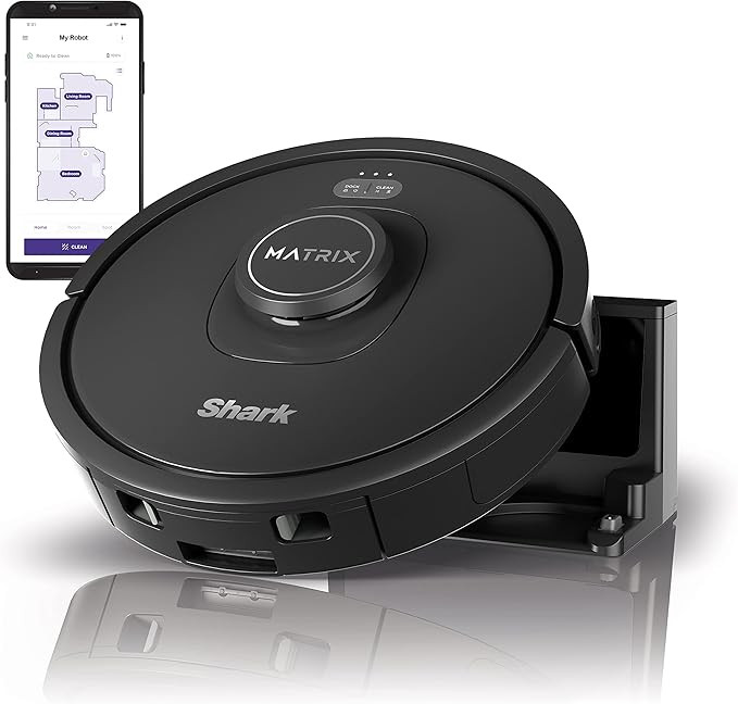 Shark RV2310 Matrix Robot Vacuum with Self-Cleaning Brushroll for Pet Hair, No Spots Missed on Ca... | Amazon (US)