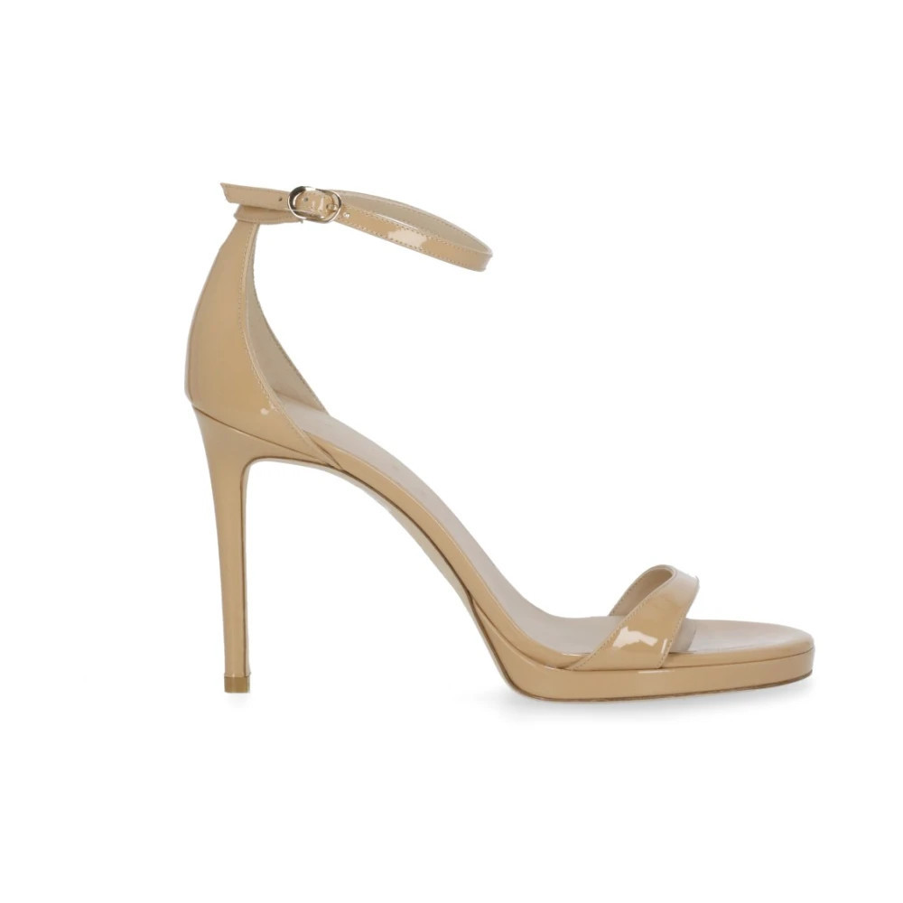 Stuart Weitzman, High Heel Sandals, female, Pink, 5 1/2 UK, Nudist Platform | Miinto UK Ltd