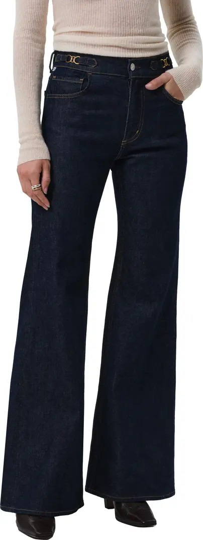 Kimberly Side Tab Flare Jeans | Nordstrom