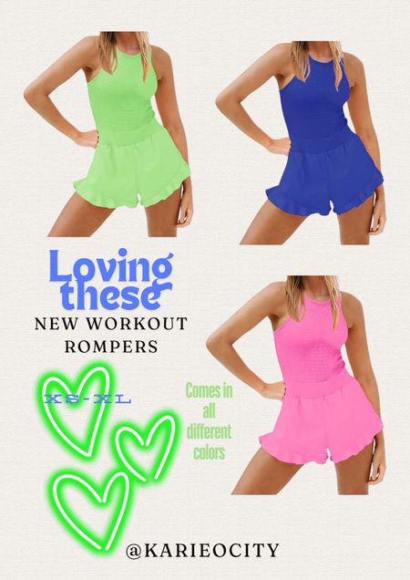 New rompers @ Amazon

Rompers// Active rompers// Workout Rompers// New Rompers// Amazon// Amazon Romper// Amazon Active Rompers

#LTKFindsUnder100 #LTKActive #LTKFindsUnder50