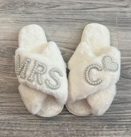 Bride slippers by Bubbly Rose Design 💍

Bride | bride to be | gift for bride | bridal slippers | shower gift | engagement gift | getting married | wedding morning | wife | wifey | mrs. | personalized gift 

#LTKwedding #LTKshoecrush #LTKstyletip