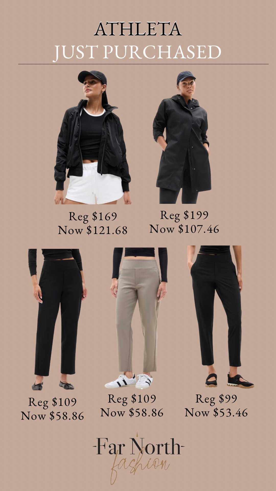 New purchases from Athleta- I scored with their sale.

#LTKOver40 #LTKMidsize #LTKSaleAlert