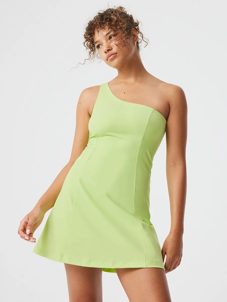 One Shoulder Dress with LinerA Heart | Outdoor Voices