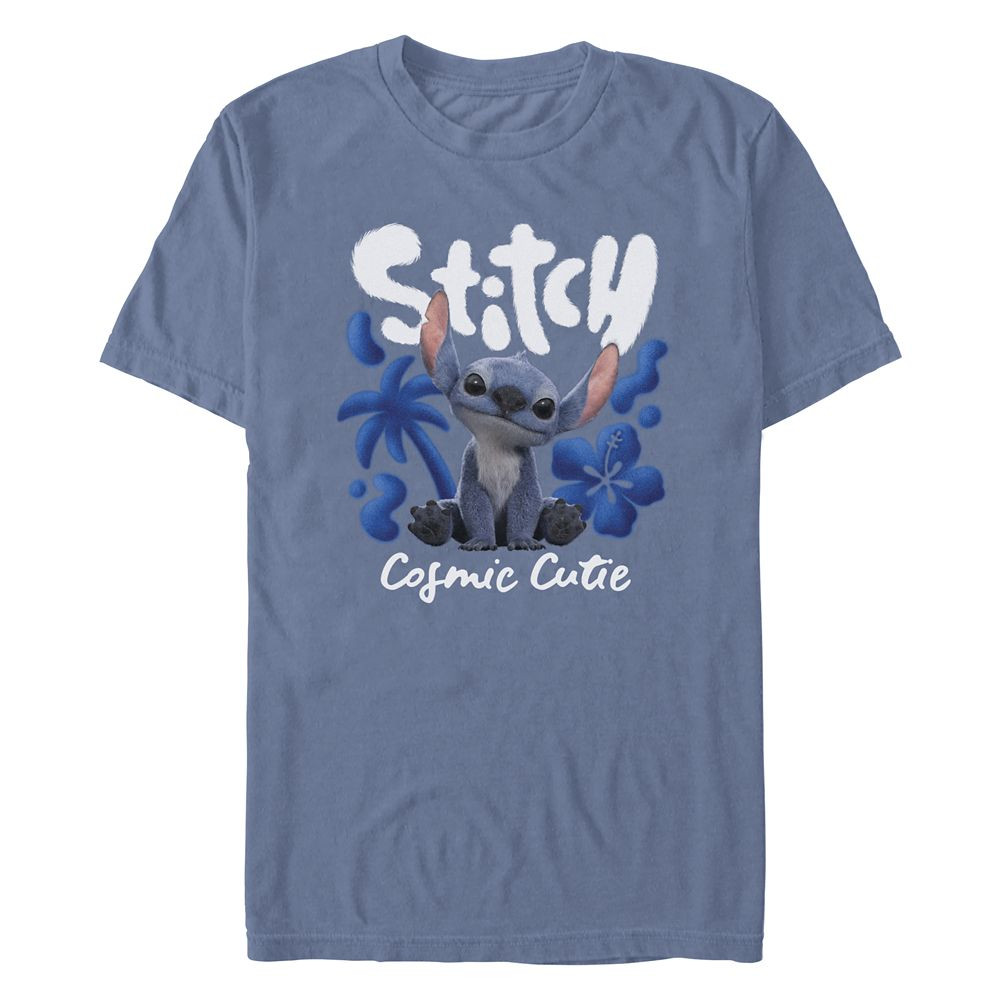 Stitch ''Cosmic Cutie'' T-Shirt for Adults – Lilo & Stitch Live Action Film | Disney Store