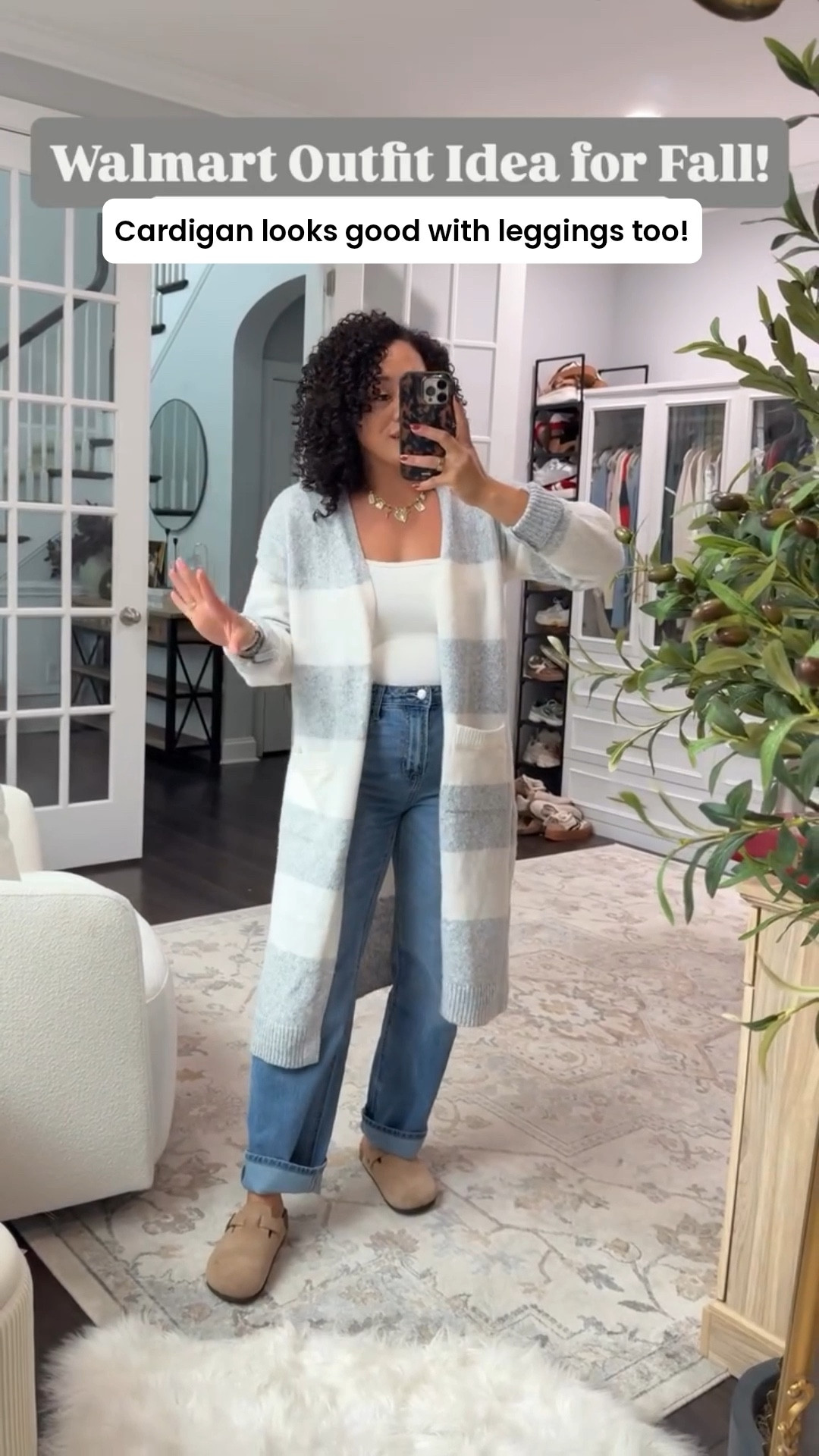 Walmart Outfit Idea for Fall! The perfect cardigan to wear with everything! 

#LTKGiftGuide #LTKHoliday #LTKSaleAlert