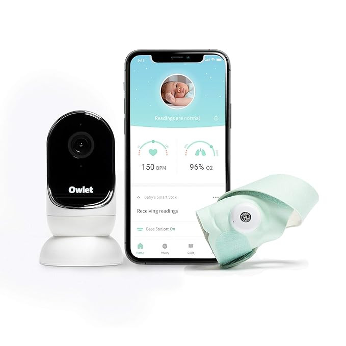 Owlet Duo Smart Baby Monitor with HD Video, Oxygen, and Heart Rate | Amazon (US)