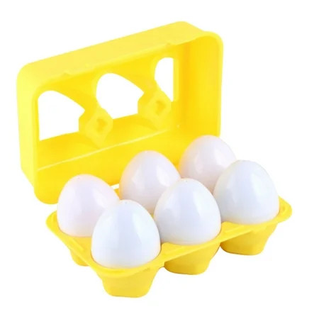 Viugreum Shape Puzzle Egg Toy | Creative Matching Eggs Toy | Baby Early Educational Toy Color and Sh | Walmart (US)
