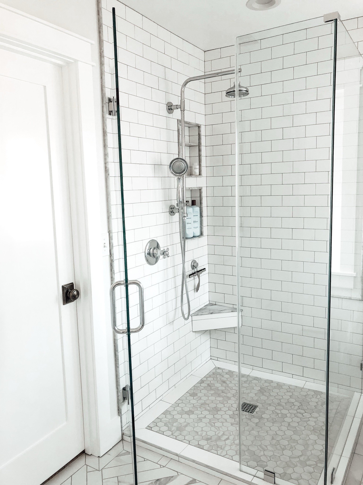 Shower and Master Bathroom Update 🚿 

Shower head, vanity, lighting, vanity mirror

#LTKHome